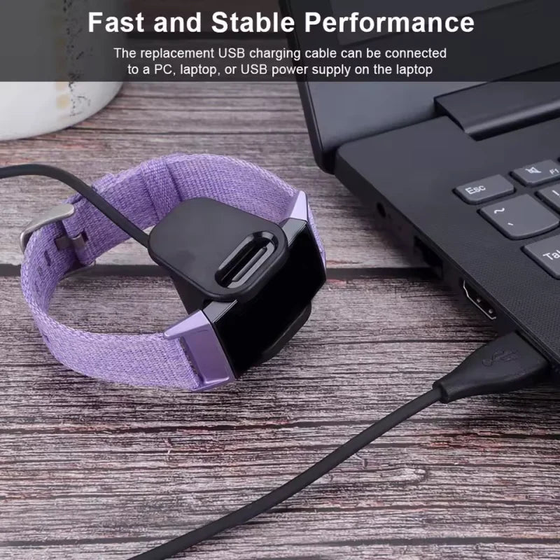 USB Charger Cable for Fitbit Charge 3 & 4 – Dock Adapter Fitness Tracker Charger Oasis Select