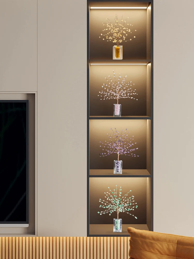 Money Tree Decoration Home Accessories Living Room Wine Cabinet TV Cabinet Decoration Office Desktop Decoration Home Decor Oasis Select