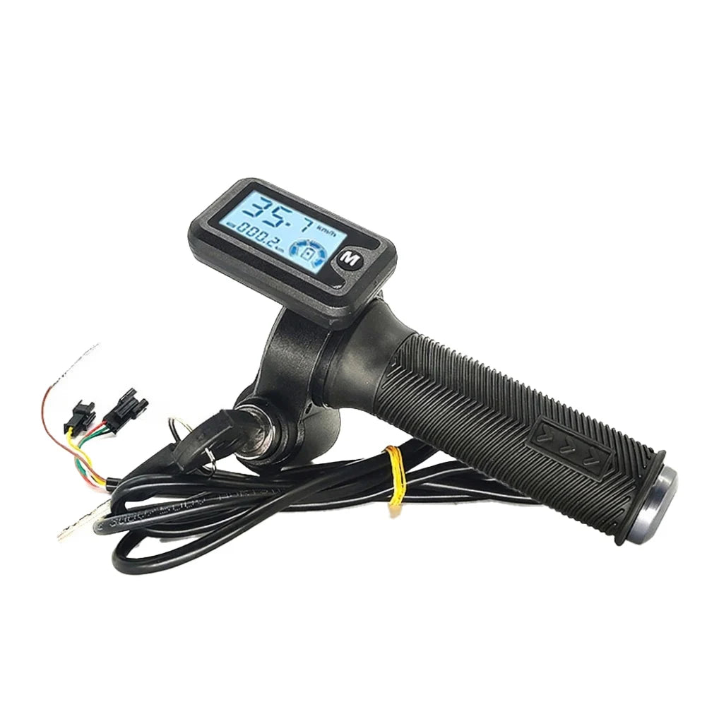 Electric Scooter Throttle Grip with 6-Pin Hall Interface for Speed Control on Ebikes and Motorized Bicycle Projects Oasis Select A