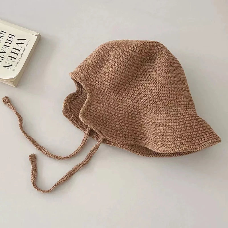 Linen Straw Regency Bonnets Hats For Women Sun Hats Bow Beach Cap Big Wide Brim Cloche Hat Up Outdoor Summer Oasis Select Khaki