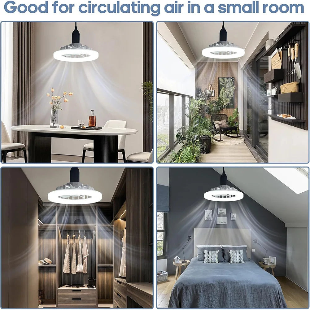 Flush Mount Ceiling Fan with Light & Remote | 3 Speeds Dimmable Ceiling Fan Light Oasis Select
