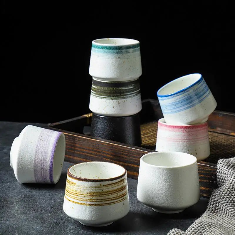 1pcs High Aesthetic Ceramic Coffee Cup Hand Brewed Coffee Sharing Cup Simple and Single High Temperature Resistant Oasis Select