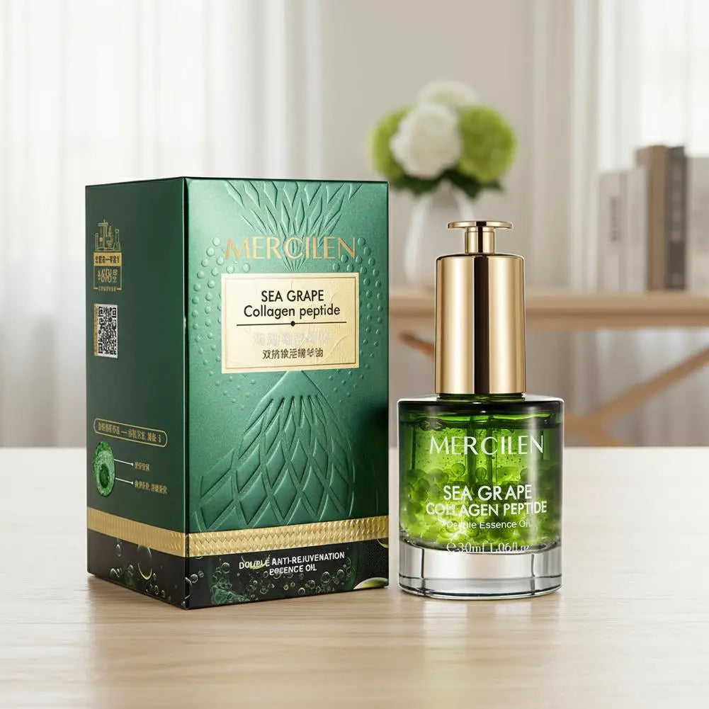 Sea Grape Collagen Peptide Essence Oil – Firming Face Serum 30ml Face Serum Oil Oasis Select
