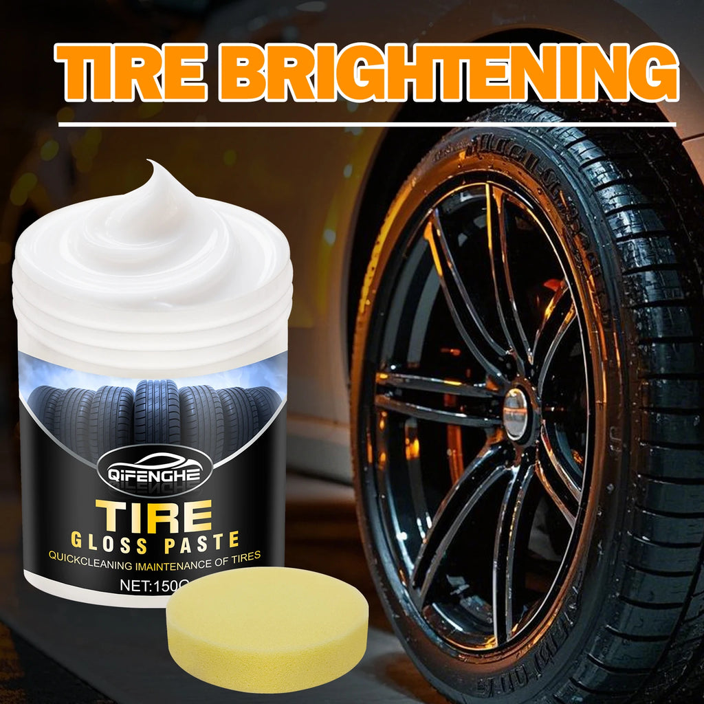 Car Tire Shine Wax – Plastic Renewal & Interior Gloss Protection