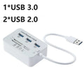 7in1 USB 3.0 HUB 3 Ports USB 4 Ports Expander SD TF MS,M2 MMC Memory Card Reader Adapter For U Disk PC Laptop Mouse Keyboard Oasis Select USB