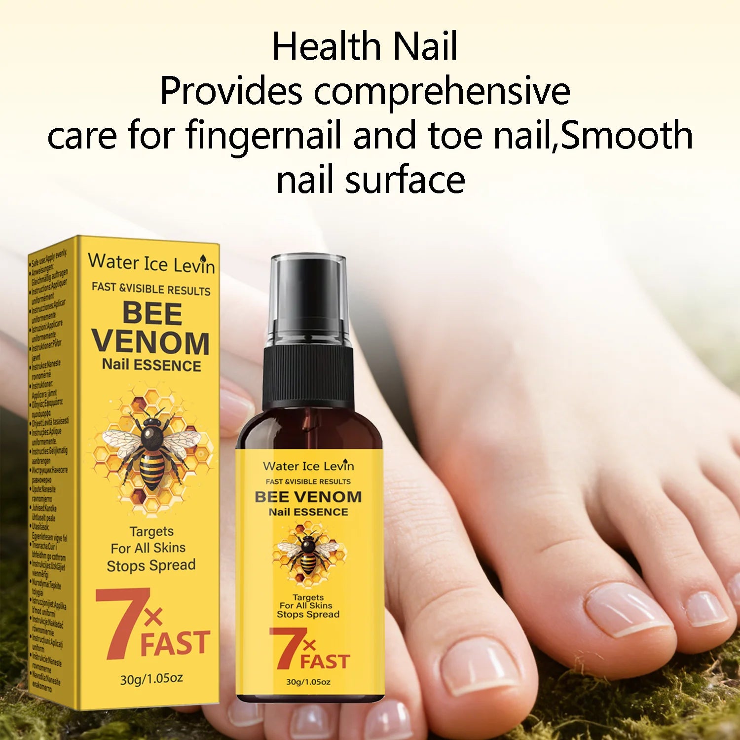 7X Fast Bee Venom Nail Essence – Nail Care, All Skin Types Nail Care Essence Oasis Select