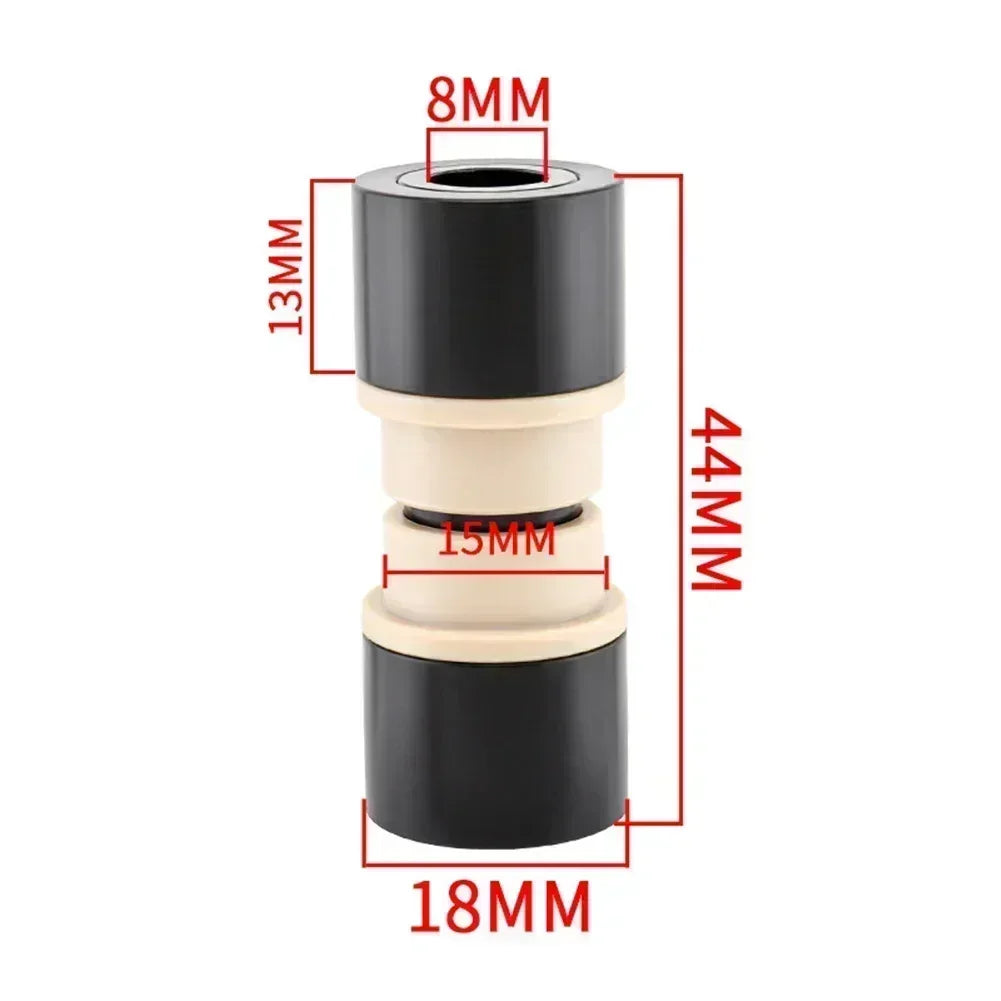 MTB Rear Shock Bushing Suspension Absorber Sleeve DU Bush ID 8mm OD 12mm 22-68mm Mountain Bike Accessories Spare Parts Oasis Select 44mm