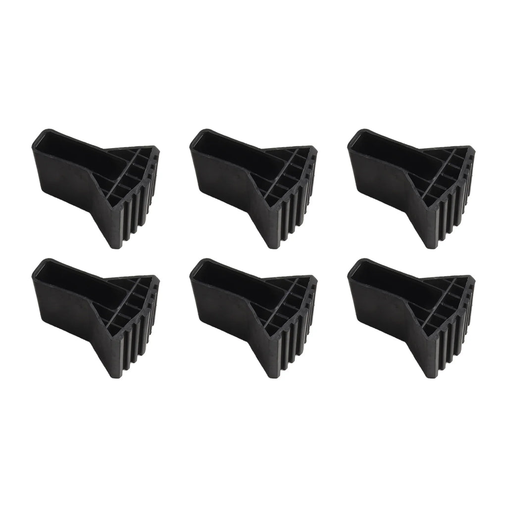 Non-Slip Rubber Ladder Feet Pads & Furniture Protectors 4/6 Pcs Ladder Foot Pads Oasis Select 6pcs