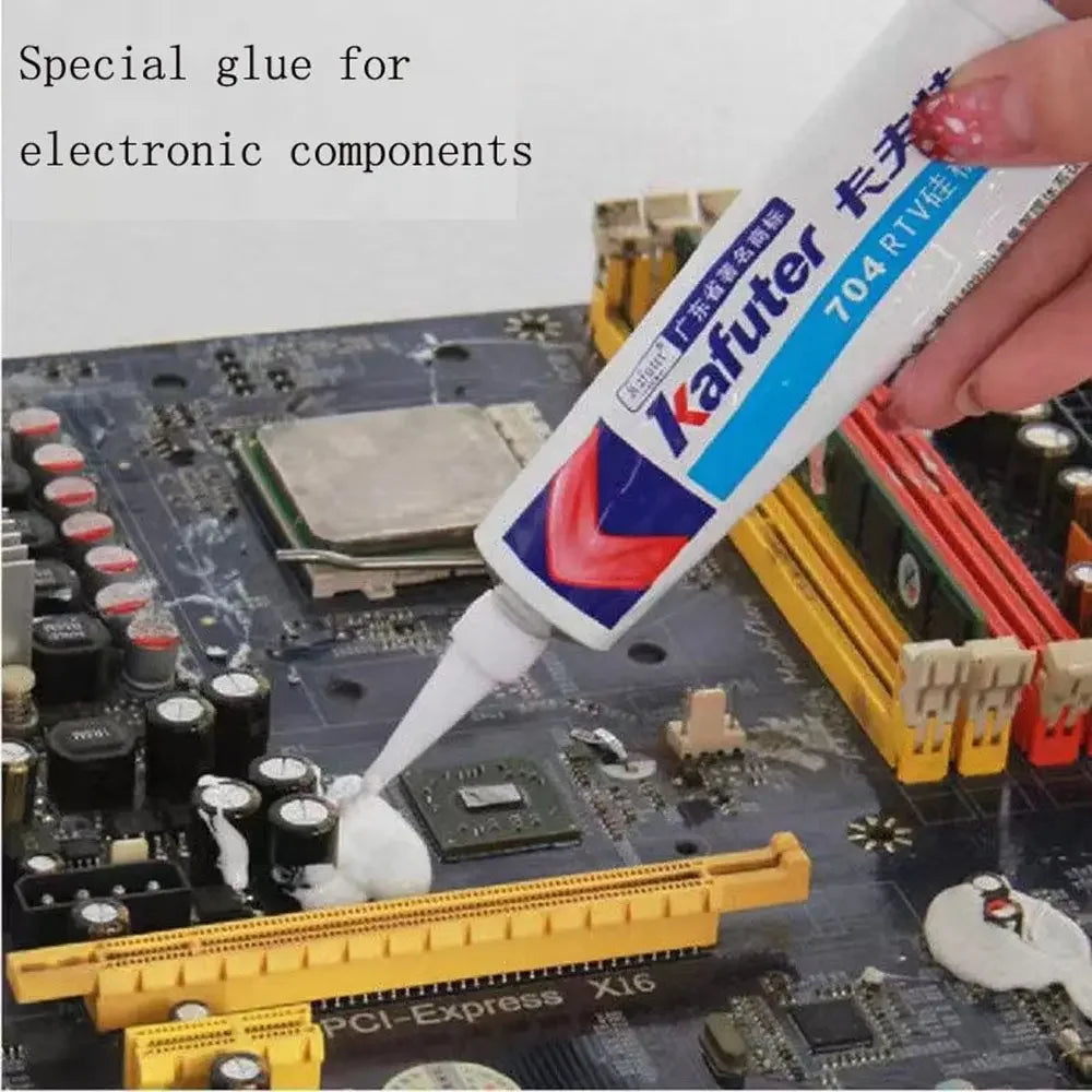 High Temperature Resistance RTV Industrial Adhesive Component Glue Silicone Rubber Silicone Industrial Adhesive Electronic Glue Oasis Select