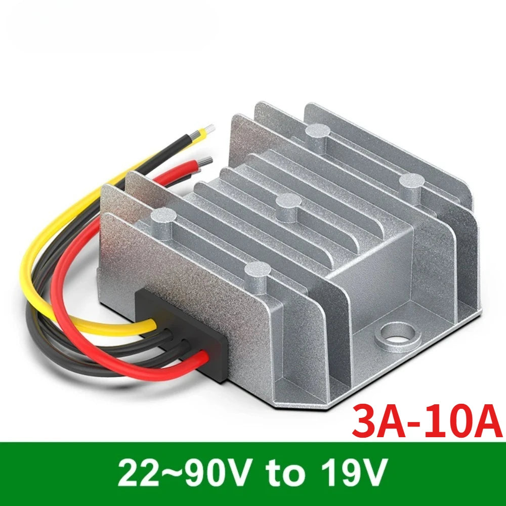 24V48V60V/72V to 19V 1A-10A DC power converter step-down module on-board step-down device inverter input 22V-90V Oasis Select