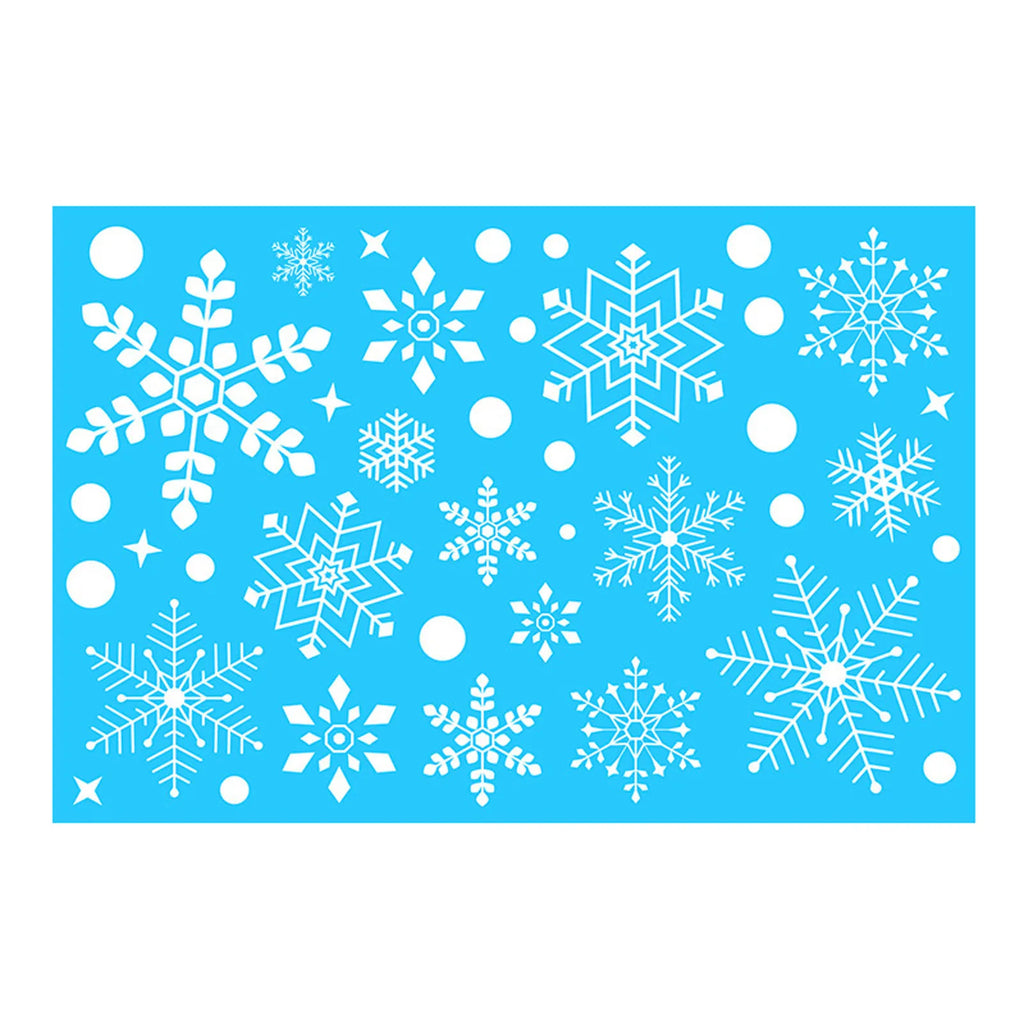 Christmas Electrostatic Window Stickers – Santa & Reindeer Holiday Window Clings Oasis Select K 20 30CM