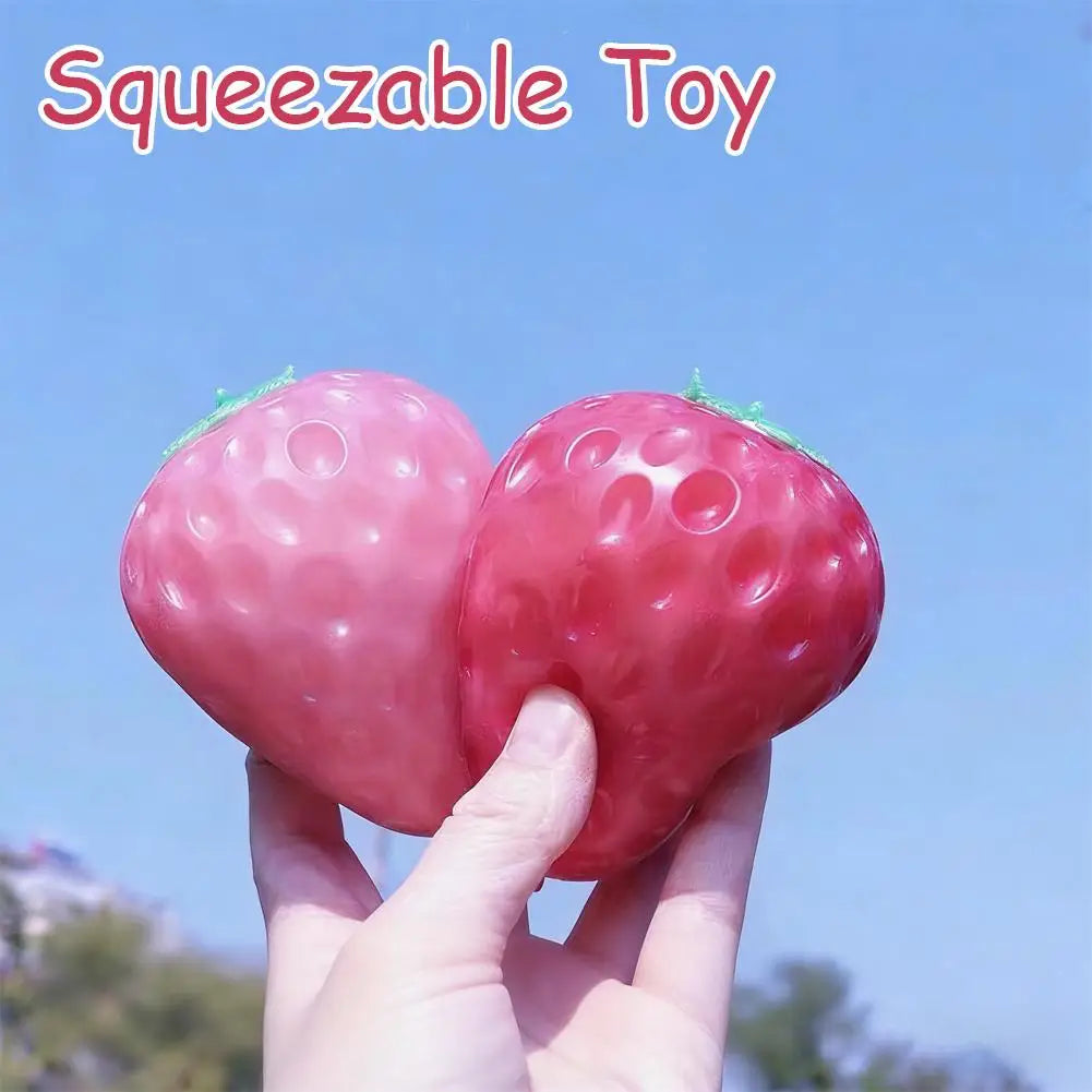 Color-Changing Fruit Squeeze Stress Toy – Squishy Fidget Ball