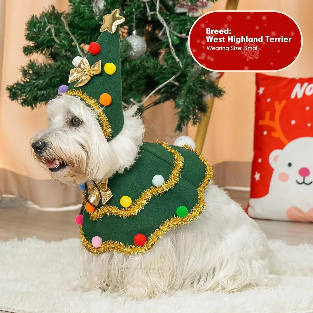 Dog Christmas Cape Cute Cat Costume Christmas Role-playing Party Oasis Select