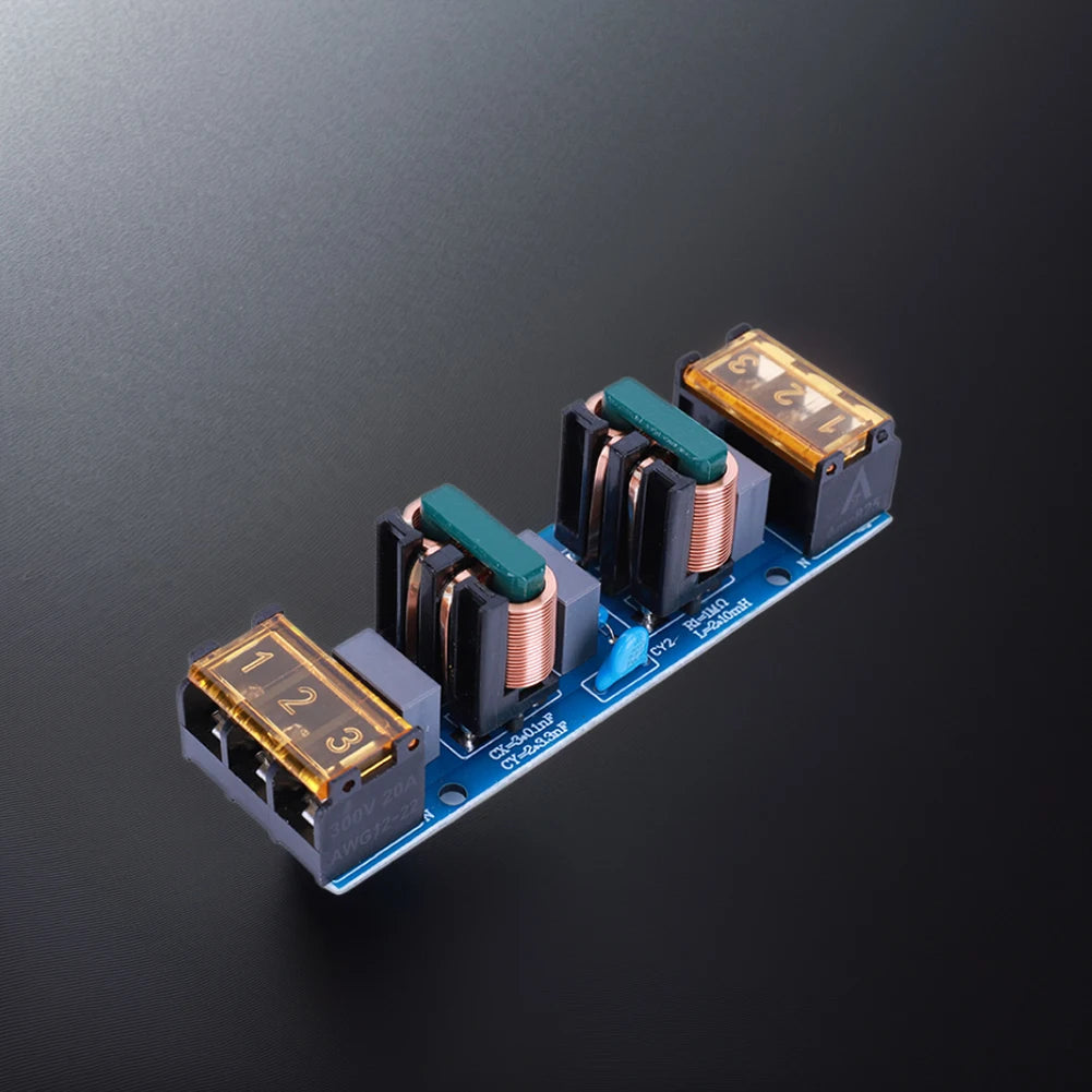 25A Two-Stage EMI Power Filter Module for Power Amplifiers EMI Filter Module Oasis Select United States