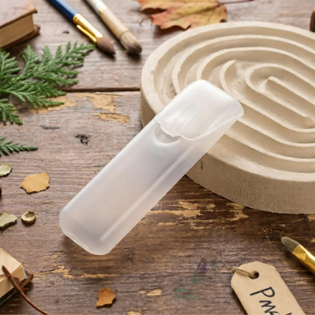 Toothpick Dispenser Portable Transparent Toothpick Holder Reusable Toothpick Storage Box Cotton Swab Case Needle Cases Storage Oasis Select
