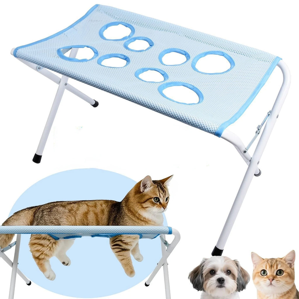 Foldable Pet Grooming Hammock Stand – Cats & Dogs Nail Trim