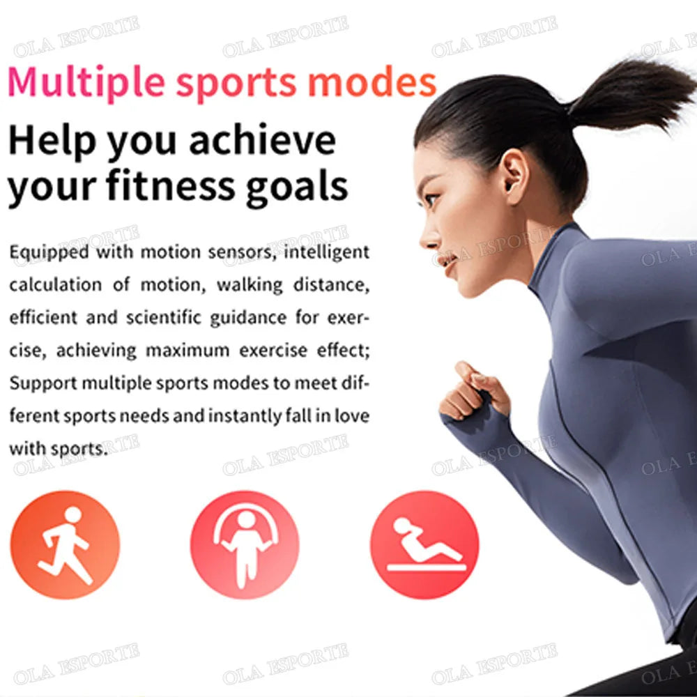 M7 Smartwatch Fitness Tracker – Heart Rate & Sleep Monitor