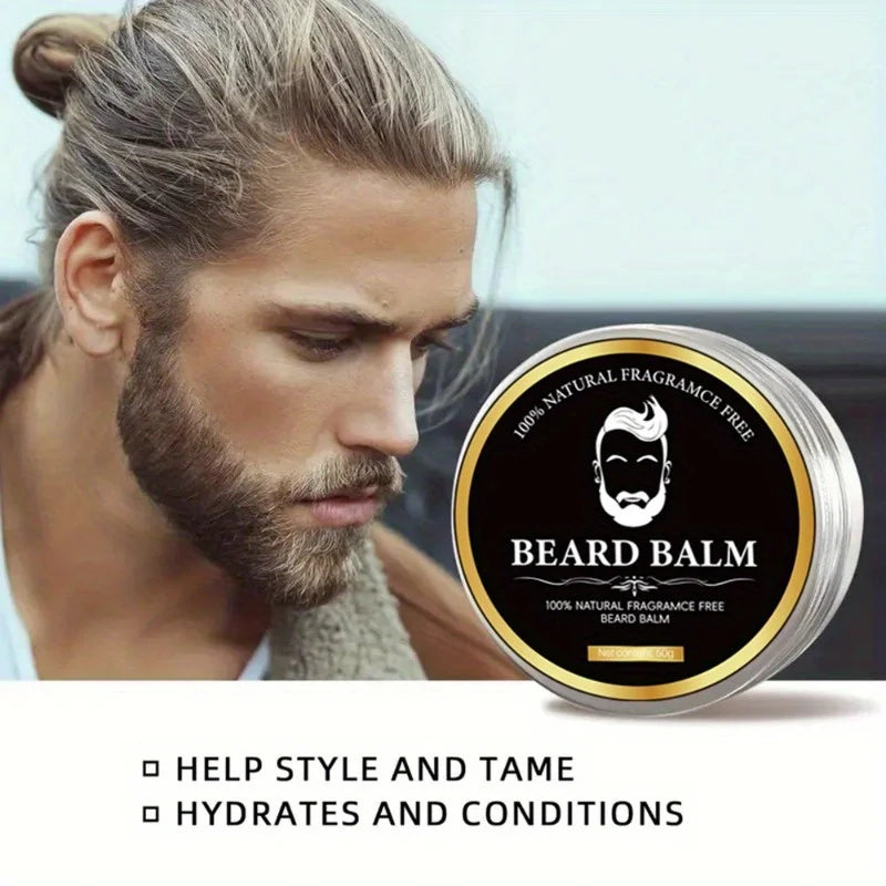 Beard with men's wash free care, beard oil, beard styling, beard cream, Contains plant squalane Oasis Select