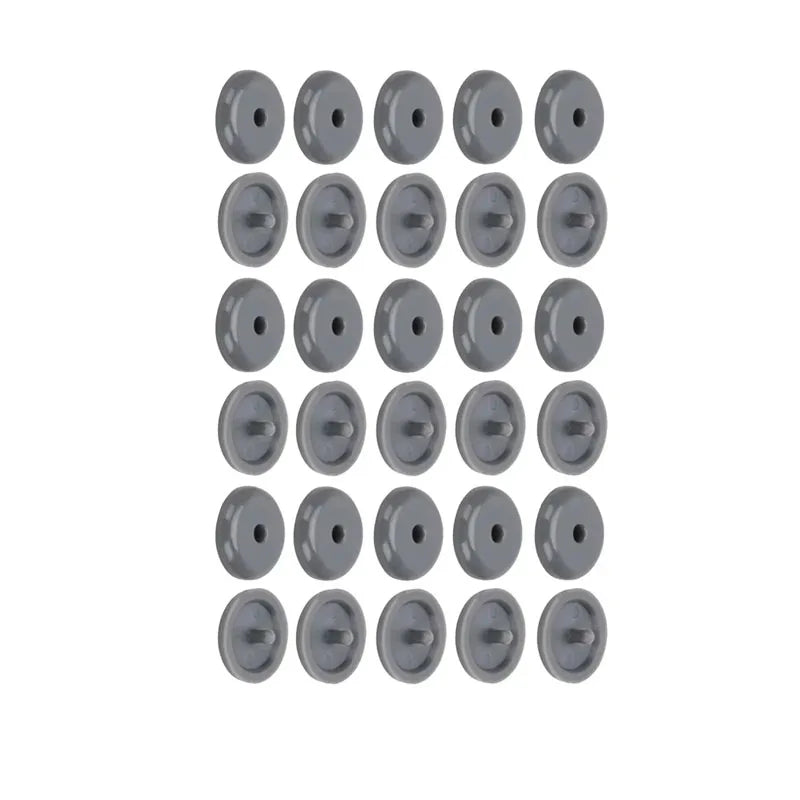 5-20pairs Car Safety Seat Belt Limit Buckle Clip Retainer Seatbelt StopButton Black Gray Beige Button Auto Interior Accessories Oasis Select 15pairs gray