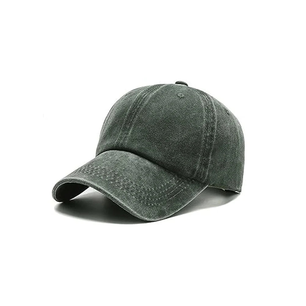 Quick-dry unisex washable soft-brimmed hat adult baseball cap trucker hat driver cap 100% cotton sun hat Oasis Select h ONE SIZE