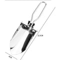 Stainless Steel Folding Ice Scoop – Bar, Kitchen & Ice Maker Ice Scoop Oasis Select green M