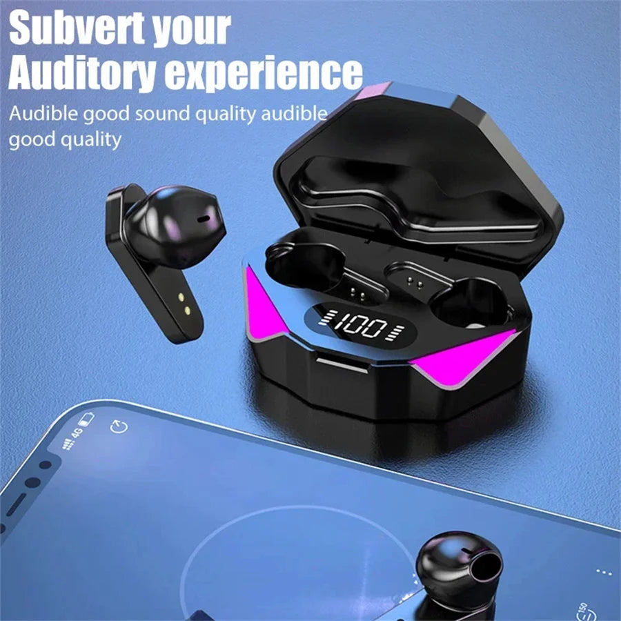 X15 TWS Wireless Earphone Bluetooth Headphone 65ms Low Latency Earbud Esport Gaming Headset Gamer with Mic For iPhone Smartphone Oasis Select