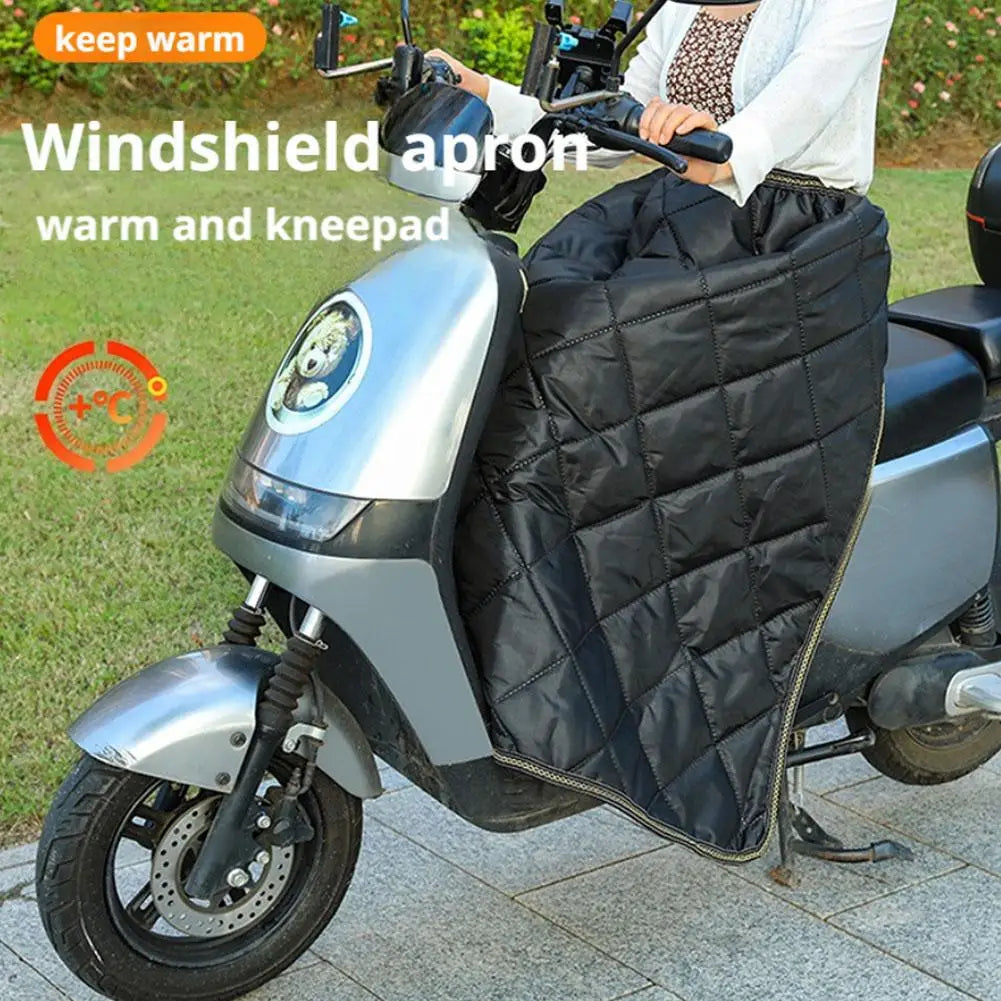 Windproof Motorcycle Leg Cover – Waterproof Winter Scooter Apron