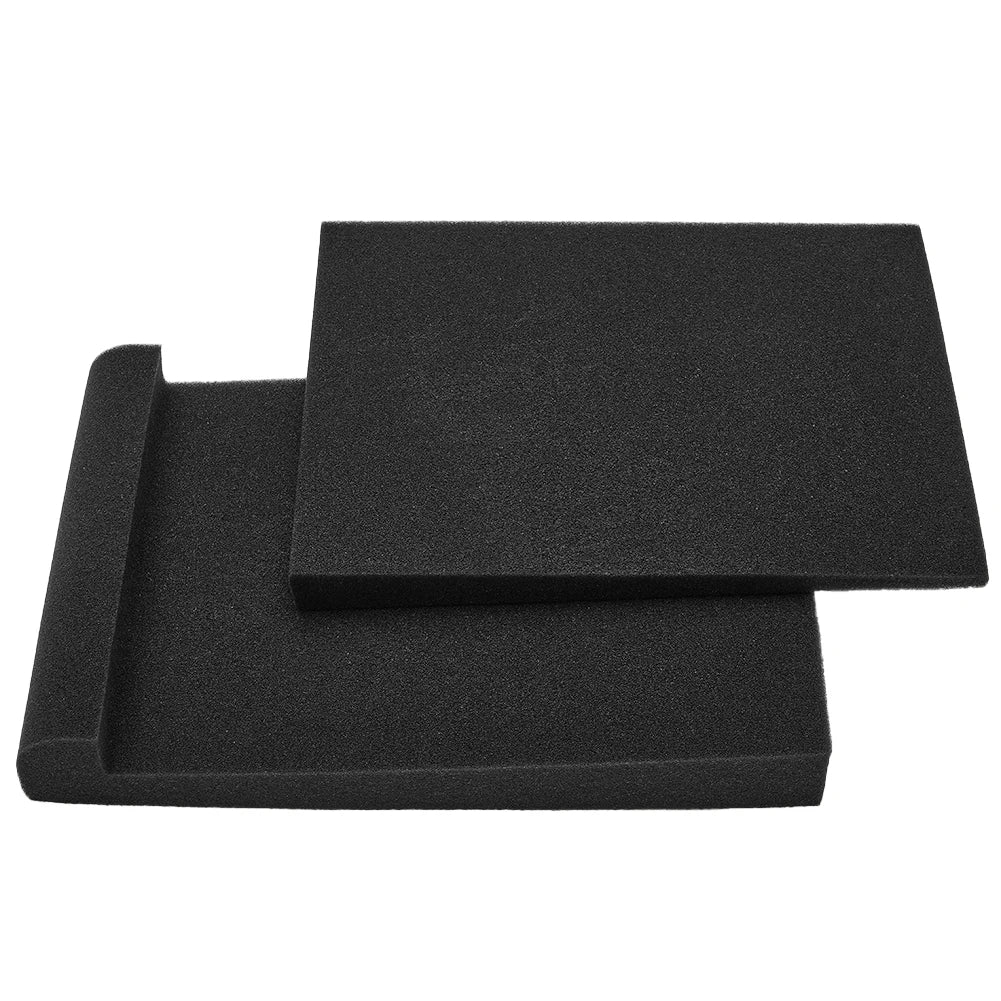 2pcs 30x20x4.5cm Sponge Studio Monitor Speaker Acoustic Isolation Foam Soundproof Isolator Pads High Density Sound Proof Panels Oasis Select 2PCS