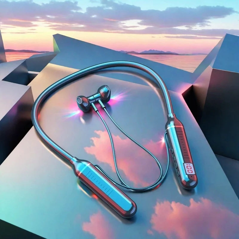 K58 Wireless Headphones Bluetooth Neckband Magnetic Earphones Sport Running Earbuds Waterproof Bluetooth 5.0 Headset With Mic Oasis Select