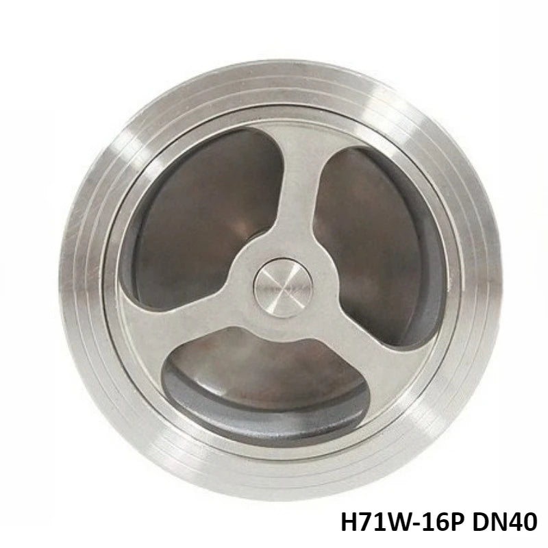 304 Stainless Steel Check Valve DN15 To DN50 Clamp Lift H71W-16P Check Valve Oasis Select DN40 H71W-16P