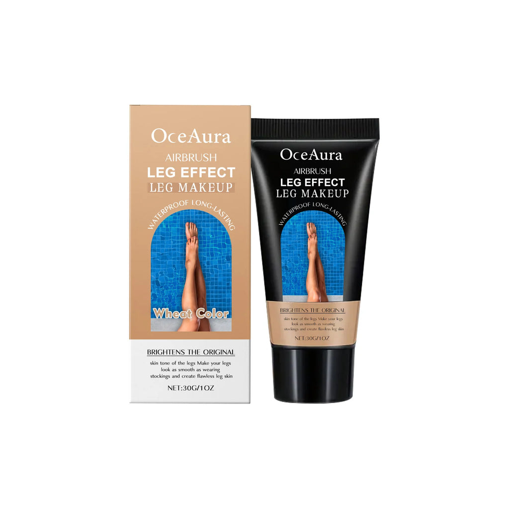 Leg Makeup Lotion Even Skin Tone Lasting Fake Tanning Wheat Tan Brown Skin Enhancer Waterproof Moisturizing Leg Foundation Cream Oasis Select 30g Wheat Color
