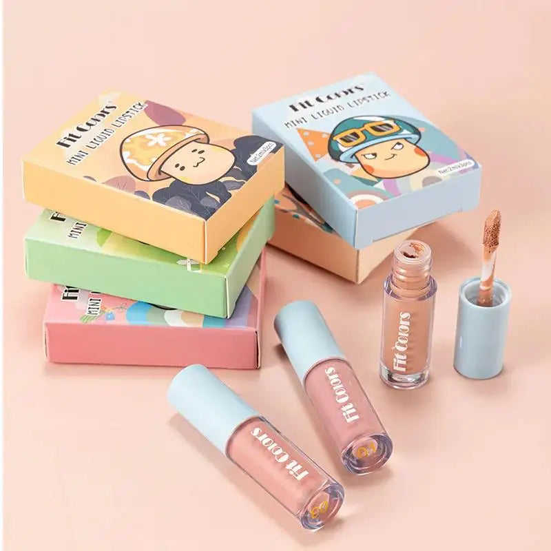 Hydrating Fruit Flavored Lip Oil 3Pcs Set With Avocado Strawberry Peach Transparent Gloss For Soft Smooth Lips Oasis Select