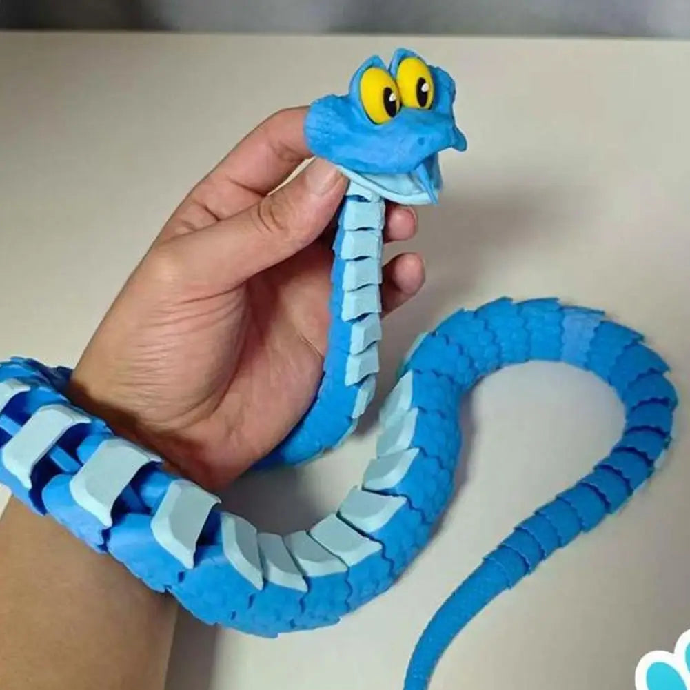 Flexible Anime Snake Fidget Toy 40cm | Bendable Desk Decor