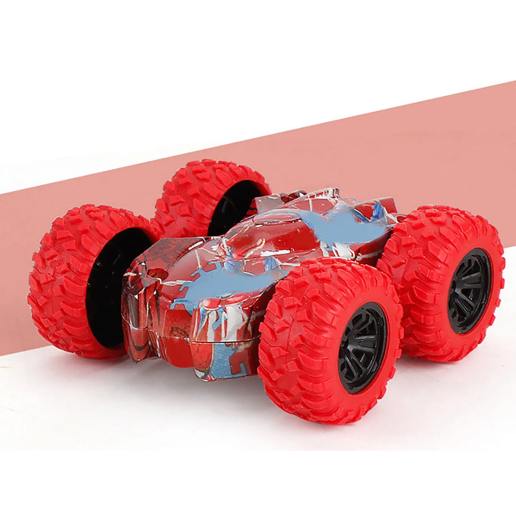 Double-Sided Inertia Off-Road Toy Car for Kids – No Battery Inertia Toy Car Oasis Select Red