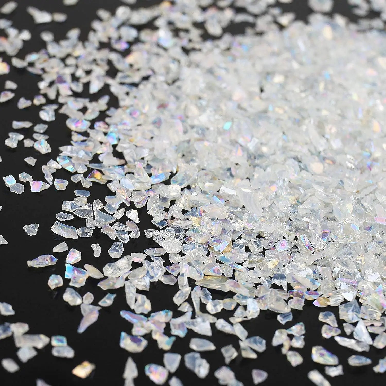 20g Glass Crushed Stone Irregularity Crystal Gravel Filling For DIY Epoxy Resin Mold Filler Crafts Decorative Nail Art Filler Oasis Select