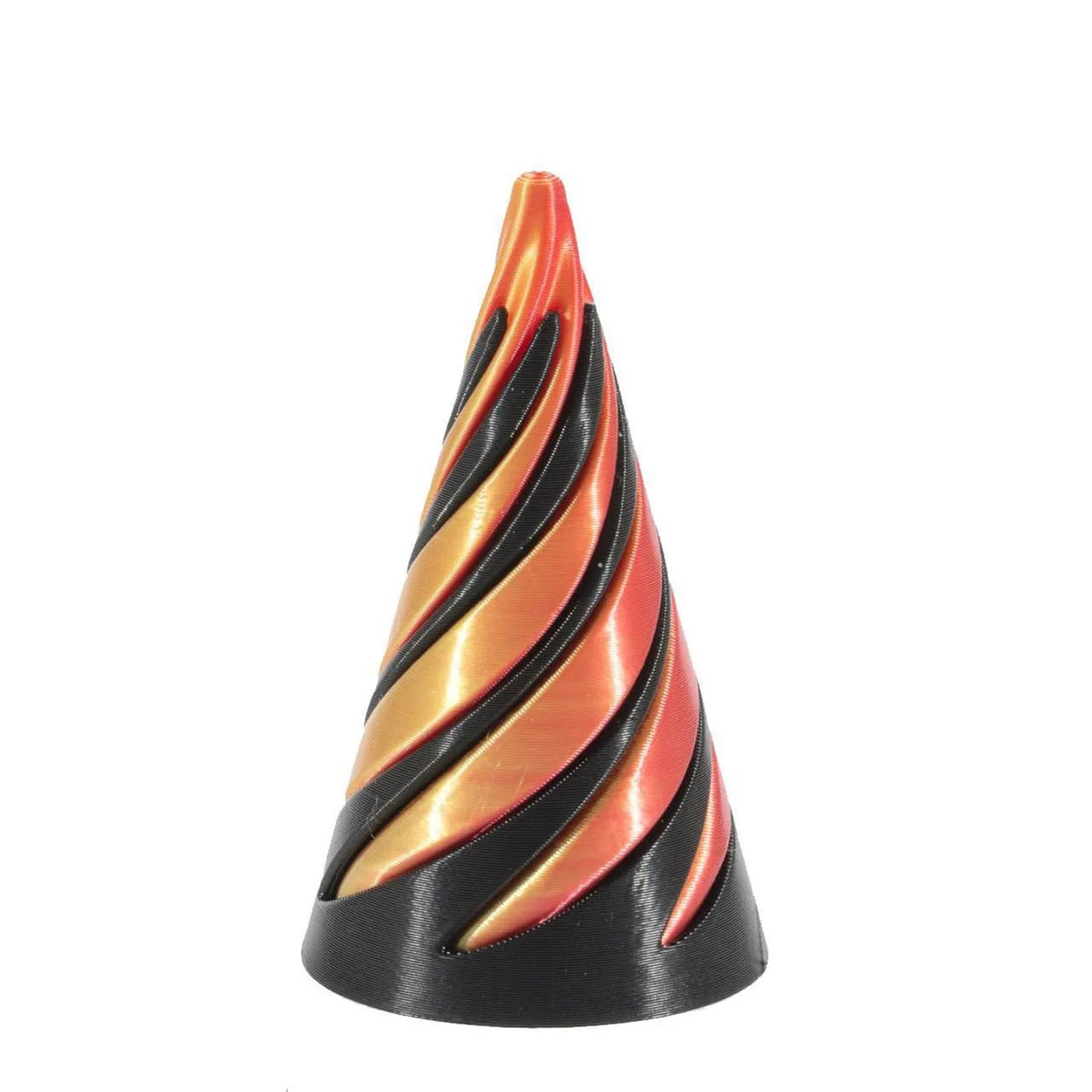 3D Printing Decompression Spinning Toy Through Pyramid Toy Spiral Cone Helix Screw Passthrough Sculpture Decor Toy Oasis Select 02