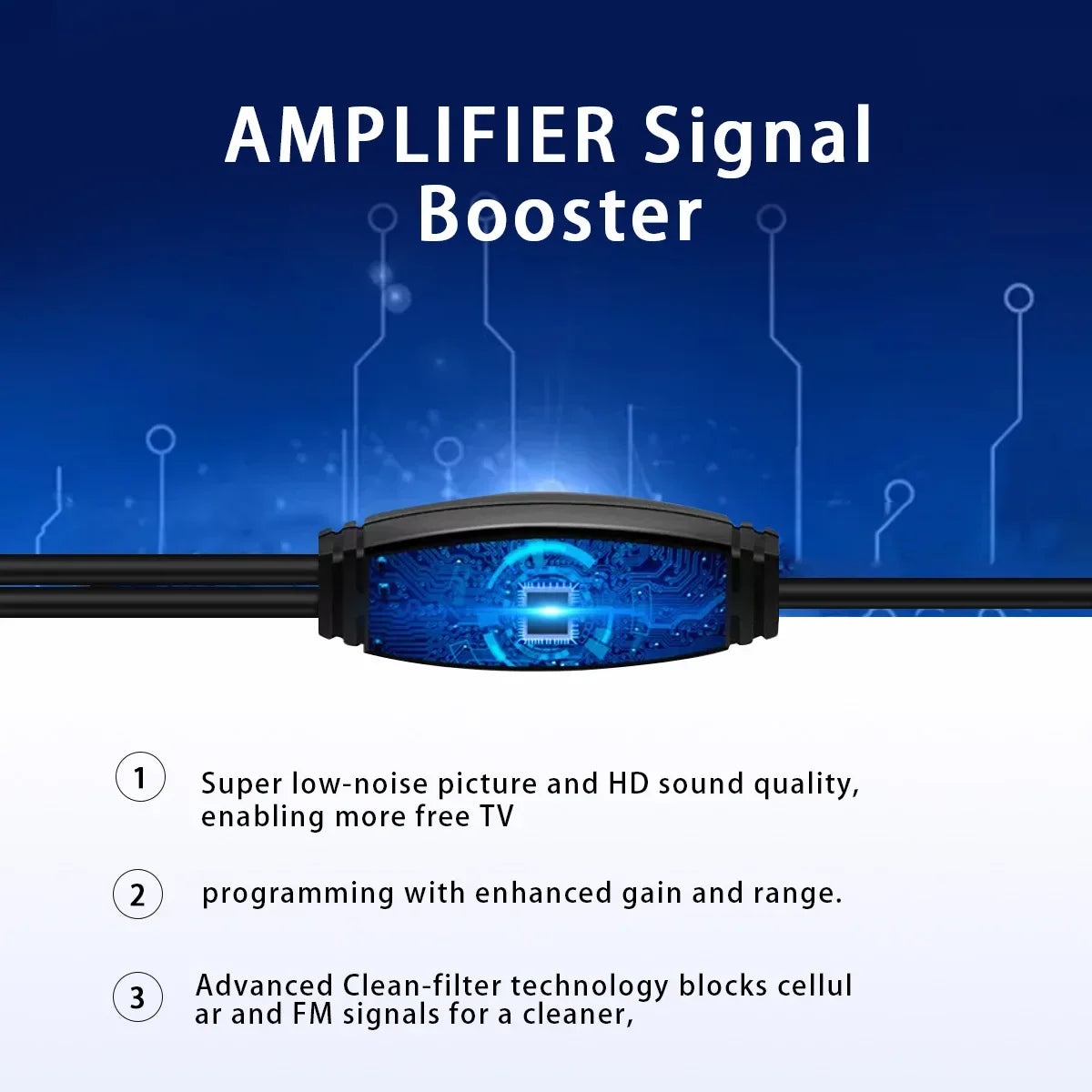 Indoor/Outdoor Digital TV Antenna with Sucker Mount Explosions Ground Wave DTMB Antenna for Household DVB-T Reception Oasis Select