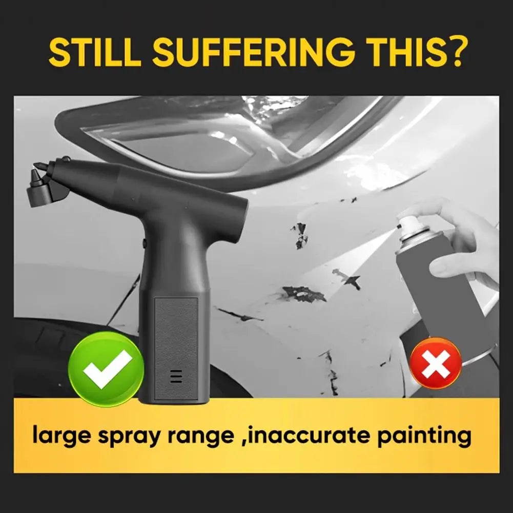 1set Electric Spray Paint Gun, Electric Spray Gun Paint Sprayer Cars Spray Gun For Painting Car, Rechargeable Spray Gun Tools Oasis Select