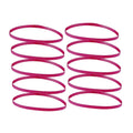 5/10pcs Sweat Absorbing Moisture Non-Slip Sports Hair Band Running Mountaineering Badminton Multifunctional Elastic Hair Band Oasis Select rose red-10pcs