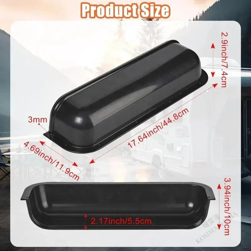 Van Camper Car Door Handle Storage Box Universal Armrest Organizer Durable Panel Tray for Interior Car Accessories Storage Oasis Select