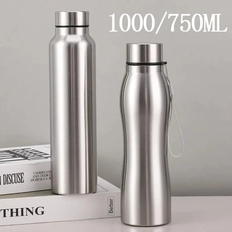 CHANSUNRUN 1000ml Stainless Steel Sport Water Bottle 34oz Sport Water Bottle Oasis Select