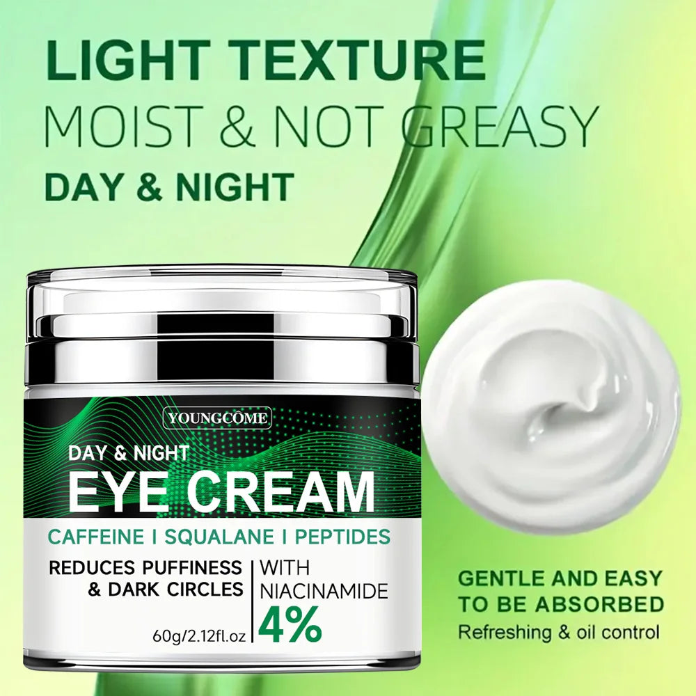 YOUNGCOME Nicotinamide Eye Cream – Dark Circles & Puffiness Eye Cream Gel Oasis Select
