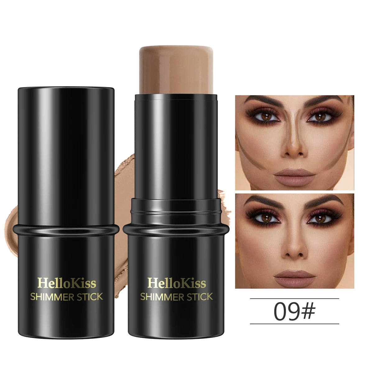 Hello Kiss Bronzer Contour Stick – Highlight & Concealer Pen