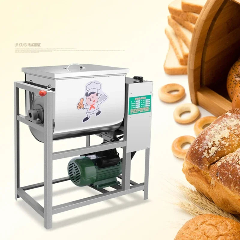 15kg Commercial Dough Mixer 1500W – Electric Flour Kneading Machine