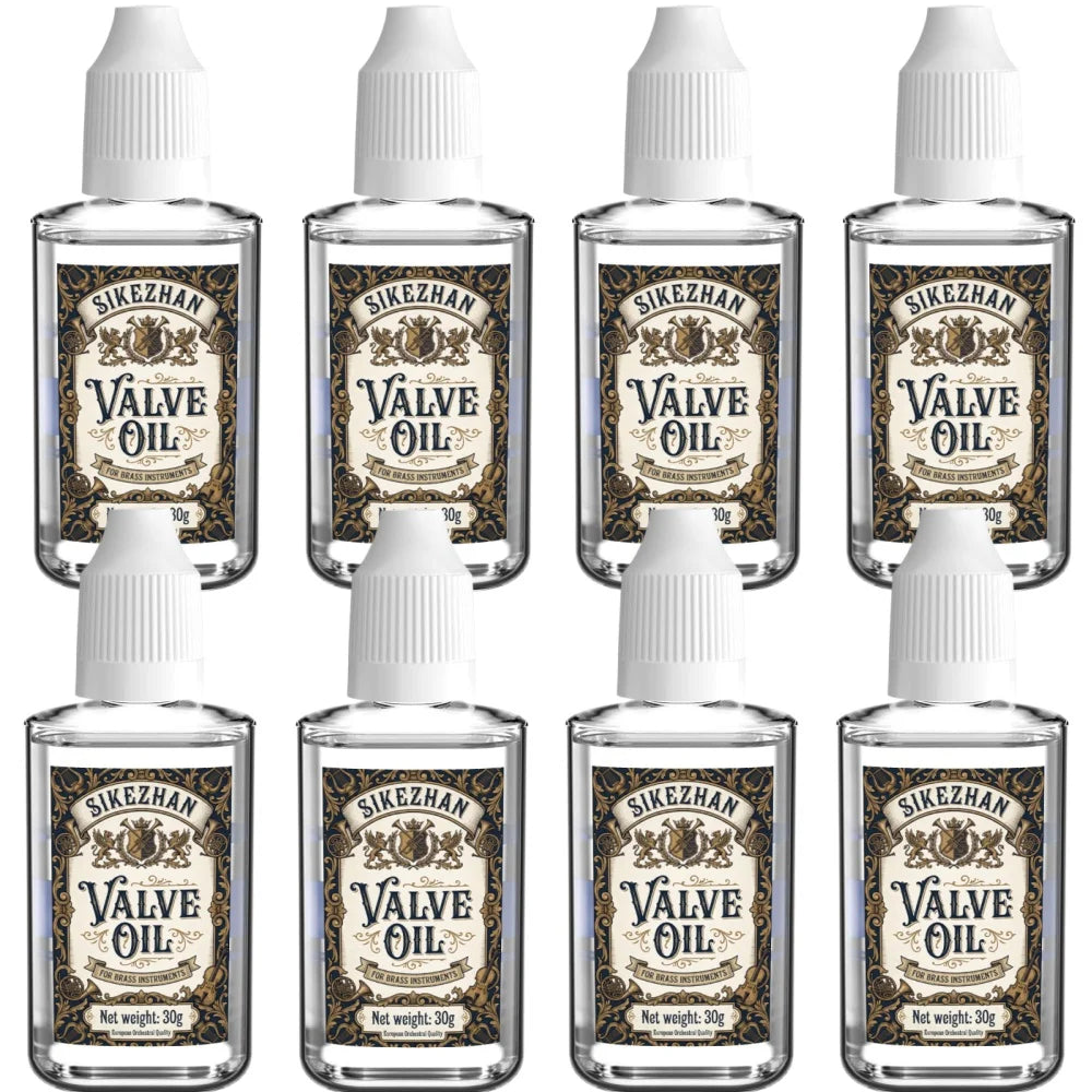 Professional Brass Instrument Valve Oil for Trumpet Trombone Tuba Long Lasting Piston Lubricant Smooth Action Fast Response Care Oasis Select