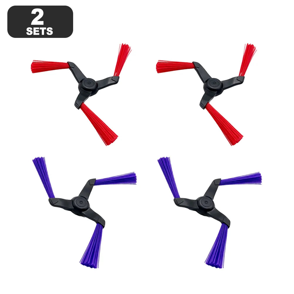 Replacement Side Brush For Deerma X70 DEM-X70 Robot Vacuum Cleaner 2/4 Pairs Corner Edge Cleaning Tool Plastic And Nylon Oasis Select 2 Pair