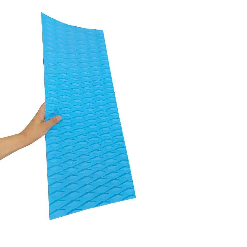 1Pc 25.5*10.6inch EVA Self Adhesive Surf Traction Pad Surfing Wakesurf SUP Non-Slip Deck Grip Pet Mat Surf Tail Pad Sticker Oasis Select