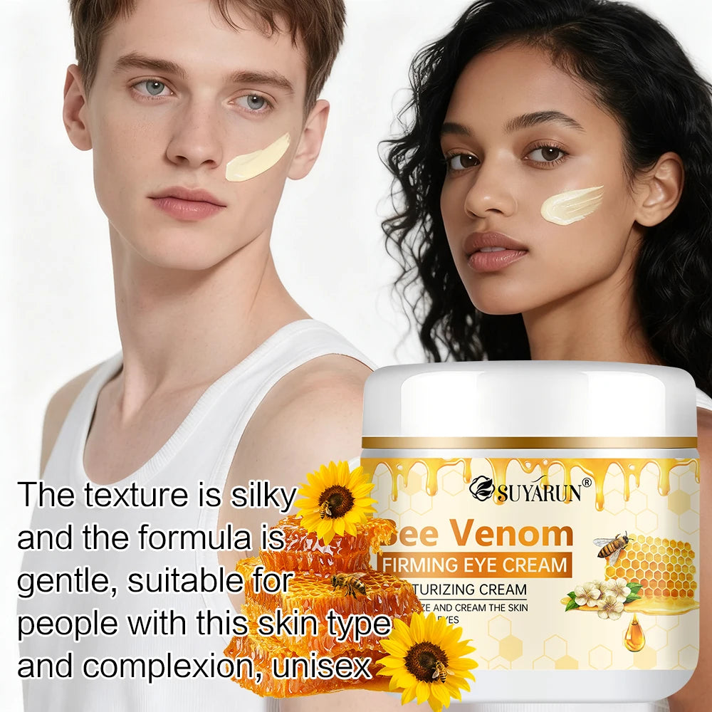 SUYARUN Vitamin C & Honey Eye Cream - Hydrating Anti-Aging Treatment for Dark Circles, Puffiness & Wrinkles with Antioxidants. Oasis Select