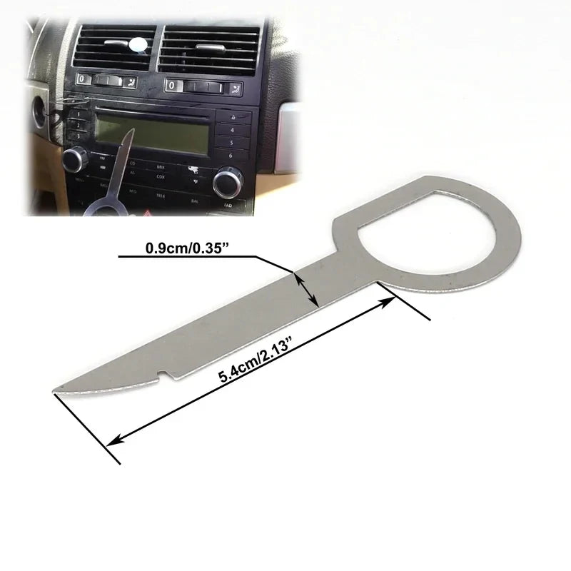 4/8/12/16/20/24pcs Auto Stereo Removal Keys Metal Iron Car Audio CD Player Release Tool Kit Extraction Pins Radio Device Oasis Select