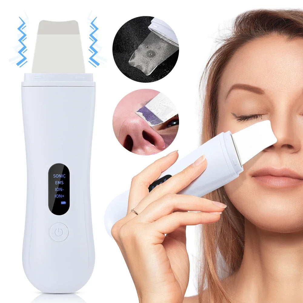Ultrasonic Skin Scrubber – Blackhead & Deep Pore Cleanser